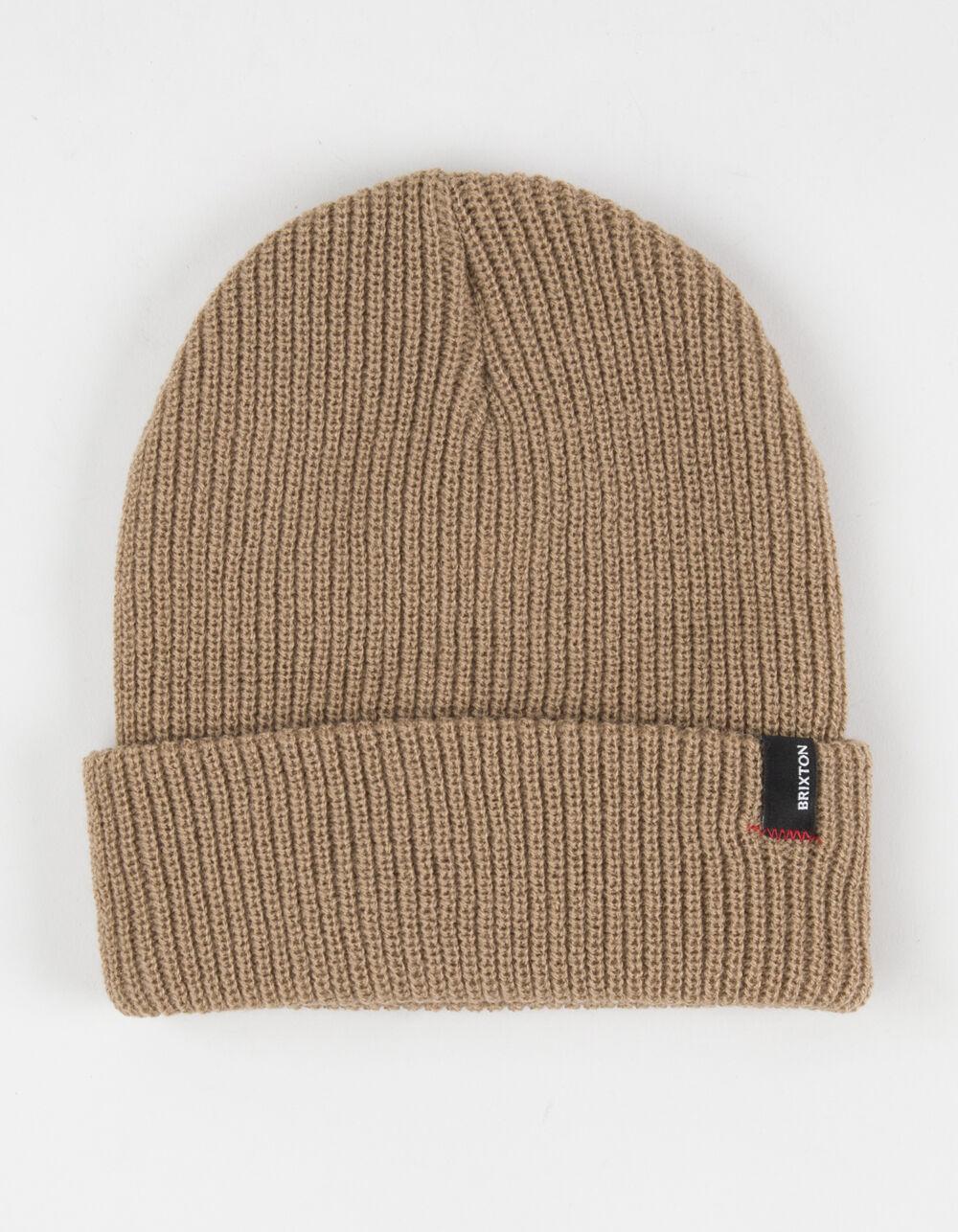 BRIXTON Heist Beanie - BROWN Product Image