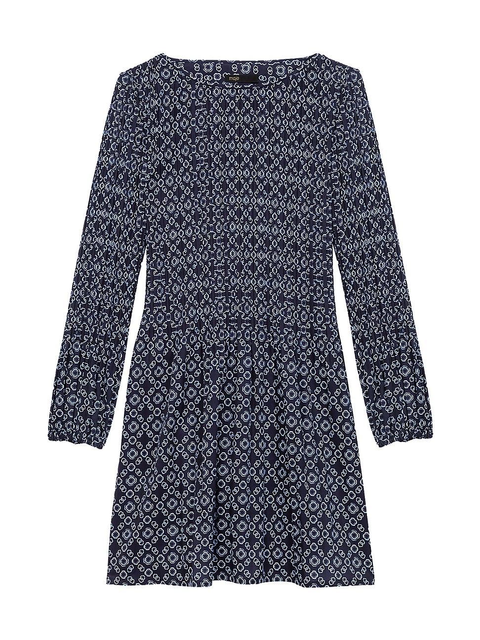 Womens Short Clover Motif Dress Product Image