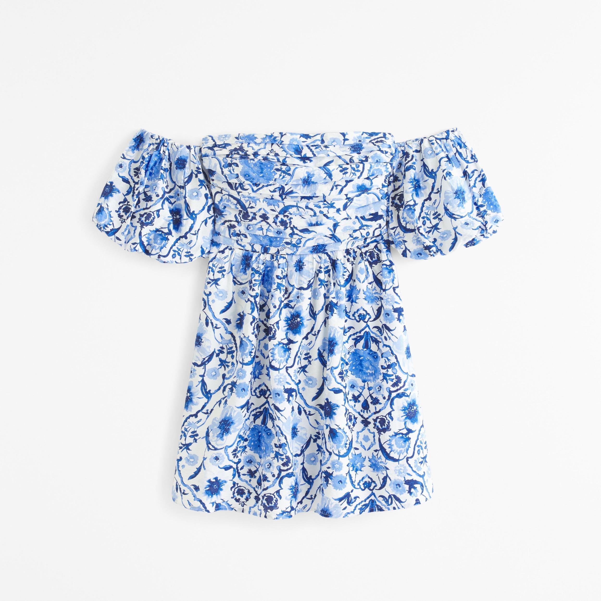 The A&F Emerson Off-The-Shoulder Mini Dress Product Image