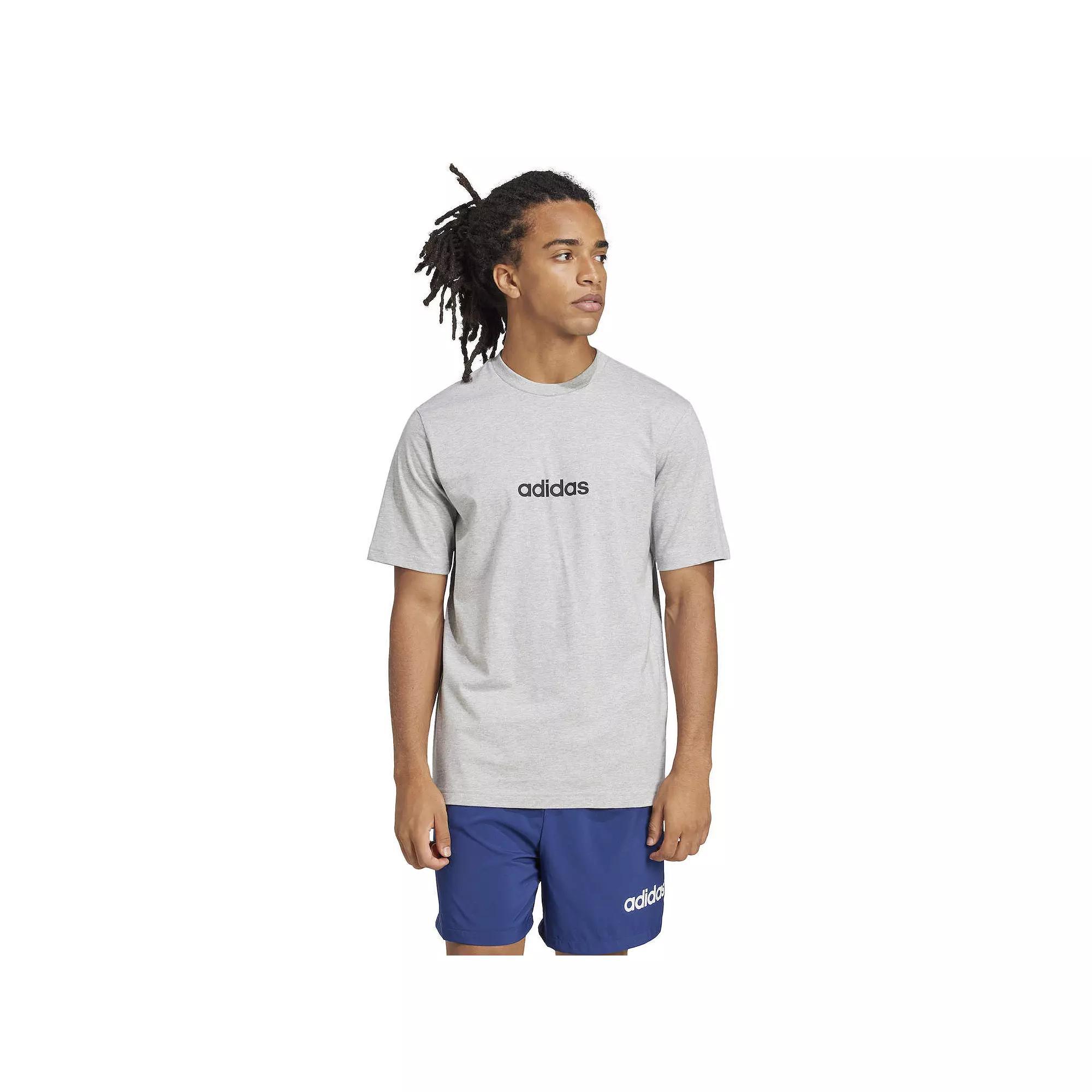 Men's adidas Essentials Single Jersey Sportswear T-Shirt, Size: XL, Mgh Product Image