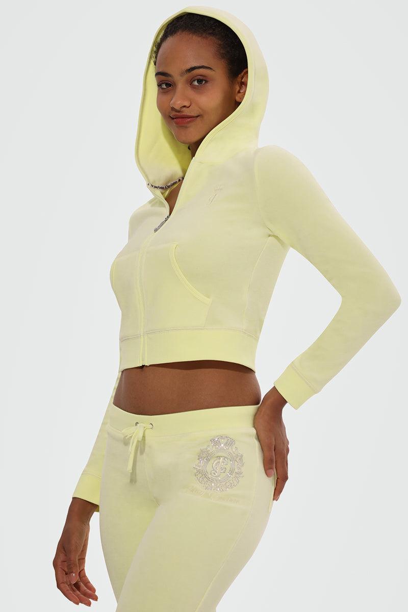 Crown Heritage Cotton Velour Hoodie Product Image