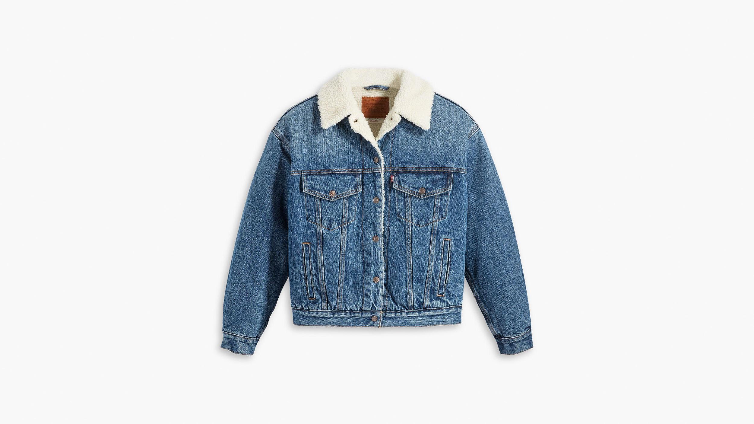 90s Sherpa Trucker Jacket Product Image