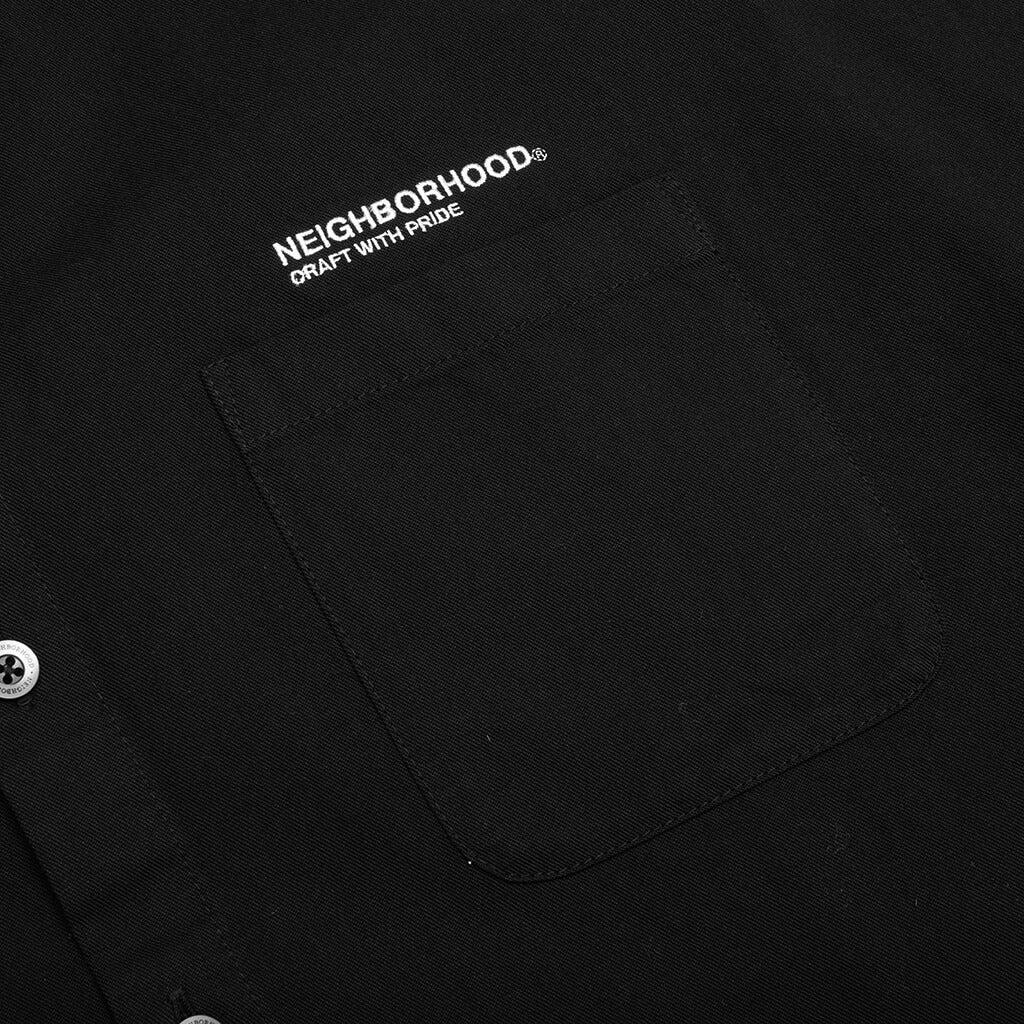 Over Shirt L/S - Black Male Product Image