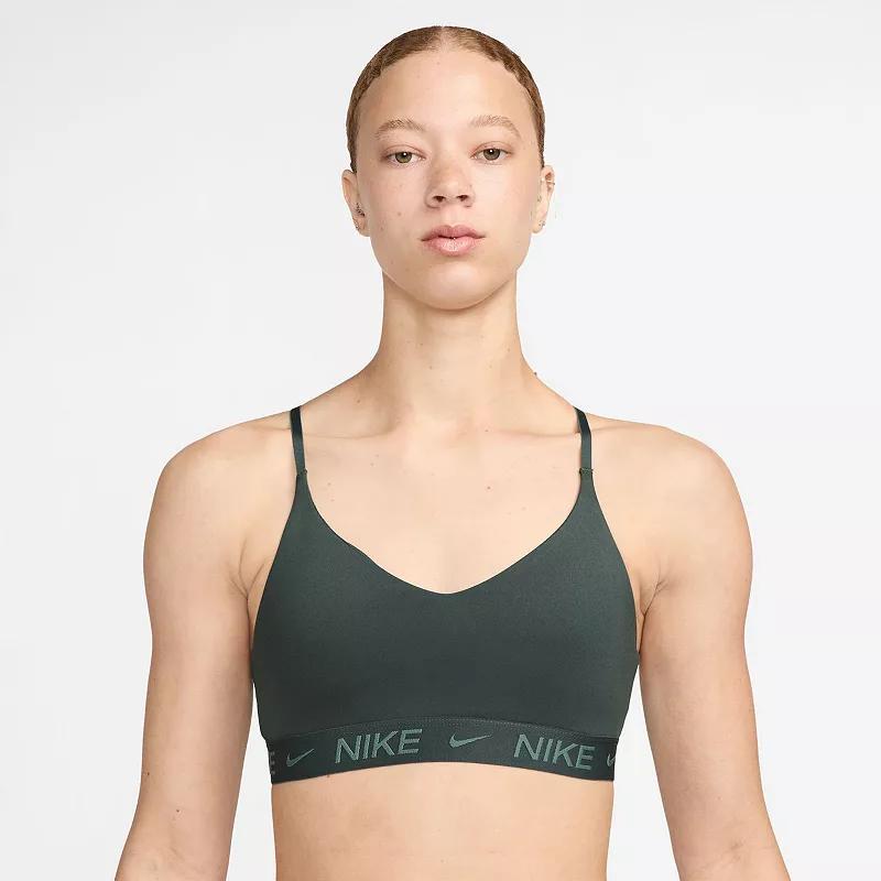 Nike Indy Light Support Padded Sports Bra, Women's, Size: XXL, Armory Blue Product Image