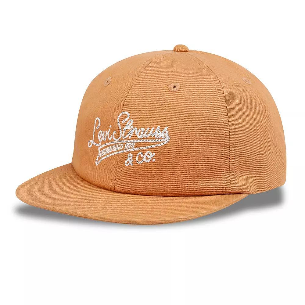 Men's Levi's® Strauss & Co Script Logo Embroidered Trucker Hat Product Image