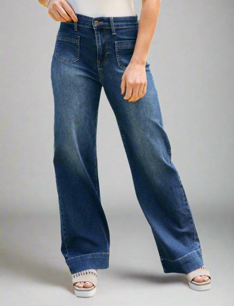 Westport Patch Pocket High Rise Sailor Jeans Product Image