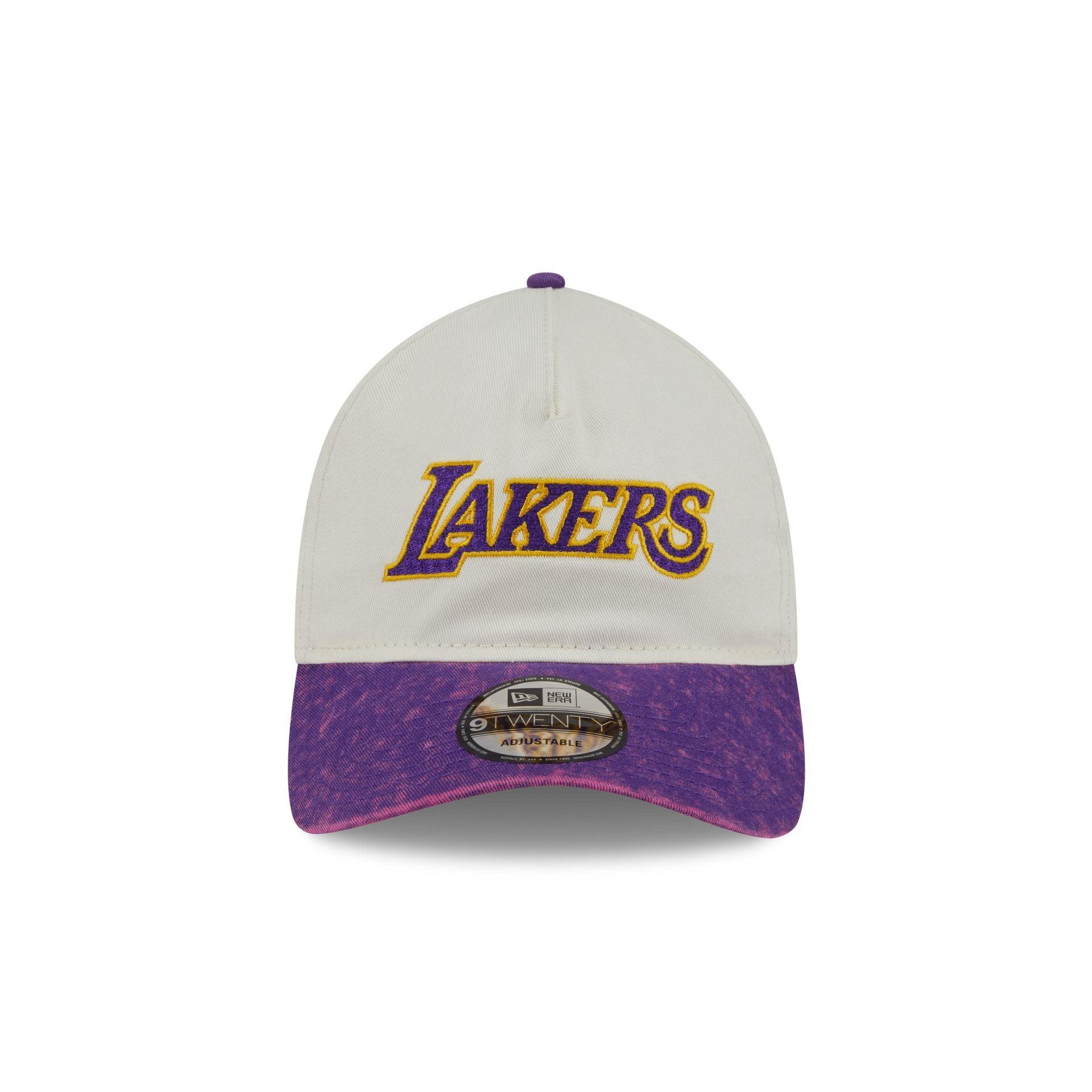 Los Angeles Lakers Sport Classics Pastel 9TWENTY A-Frame Adjustable Hat Male Product Image