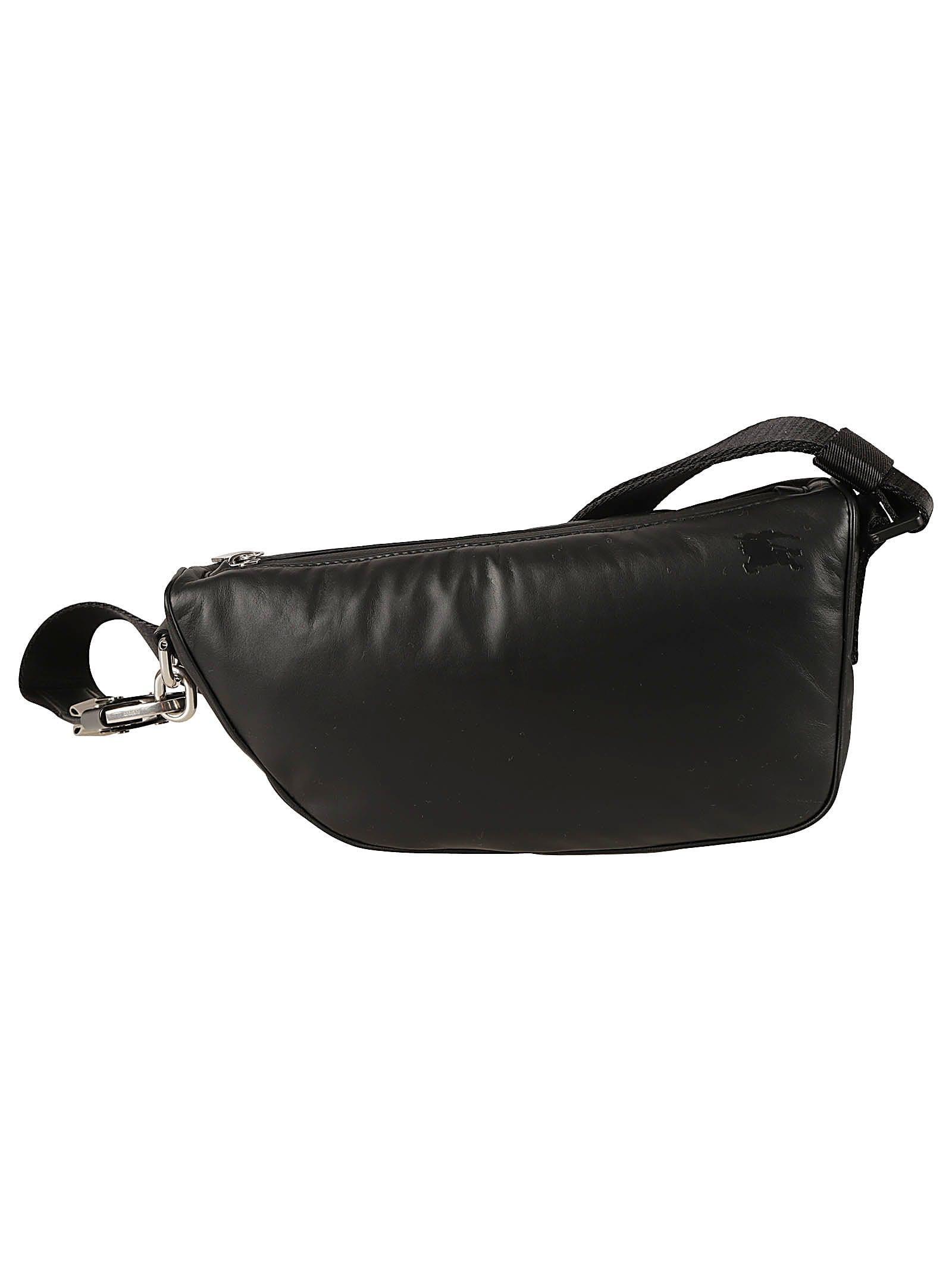 BURBERRY Shield Crossbody Bag In Black Product Image