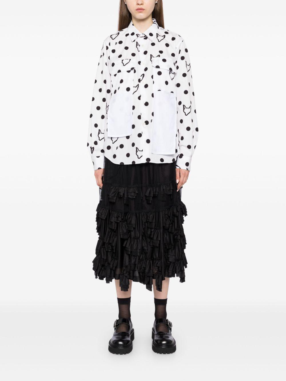 polka-dots shirt Product Image