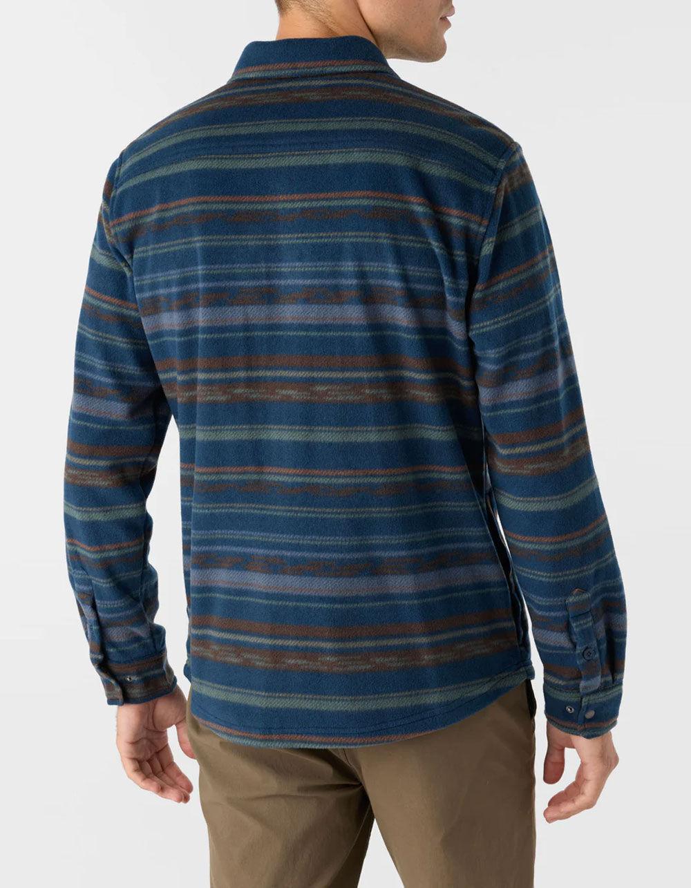 O'NEILL Glacier Superfleece Mens Overshirt - NAVY Product Image