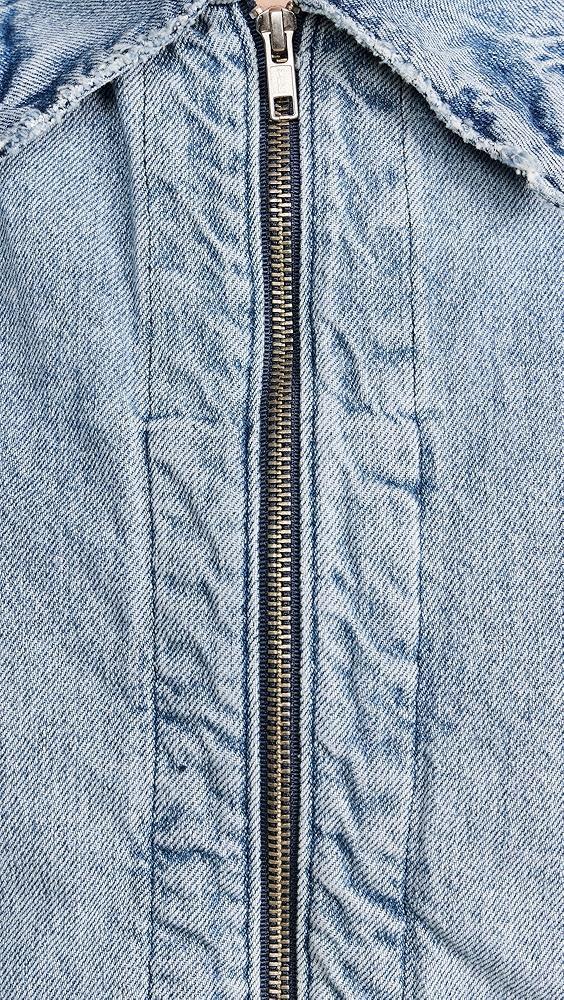 NSF Conway Zip Denim Jacket | Shopbop Product Image