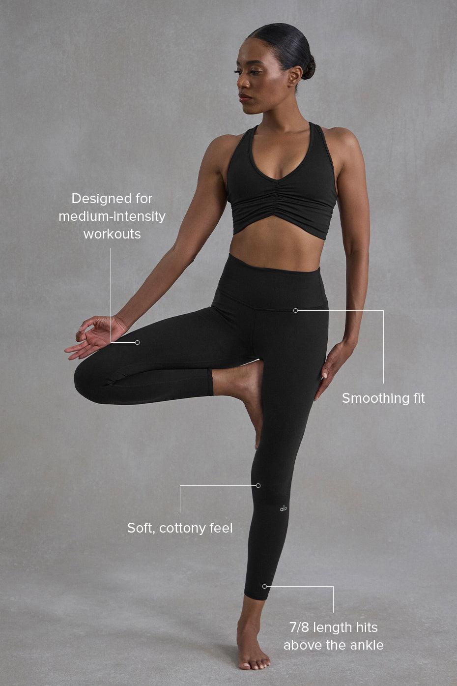 7/8 High-Waist Airbrush Performance Leggings Product Image