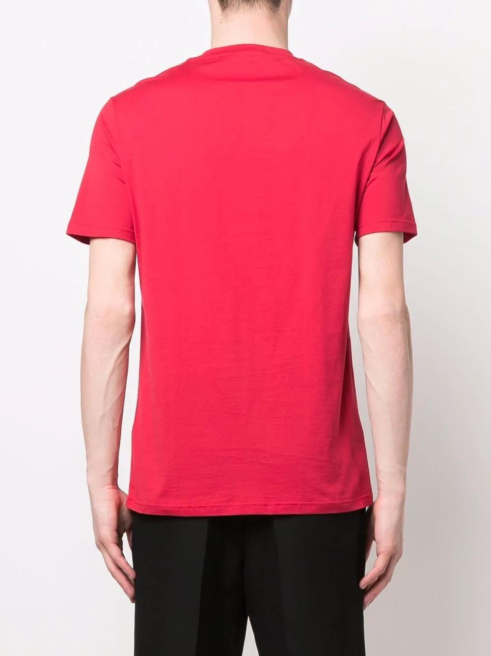 logo-embroidered cotton T-shirt Product Image