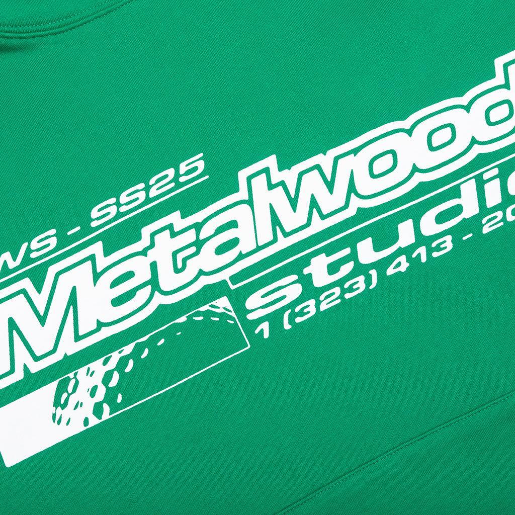 La Brea Shop Hooded Sweatshirt - Green Male Product Image