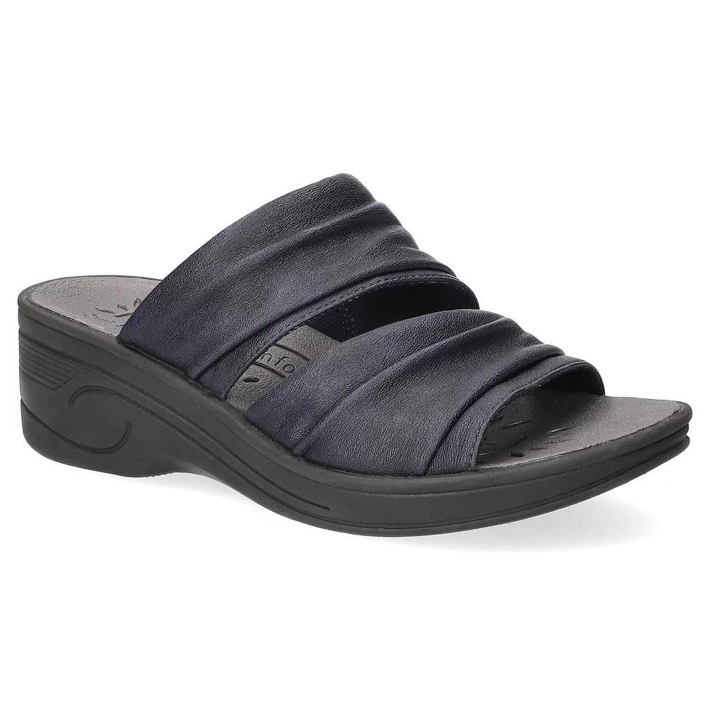 Easy Street Seeker So Lite Women's Wedge Sandals, Size: 8, Blue Product Image