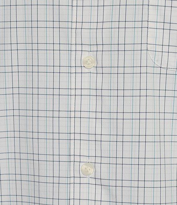 Daniel Cremieux Signature Label Stretch Large Plaid Short Sleeve Woven Shirt Product Image