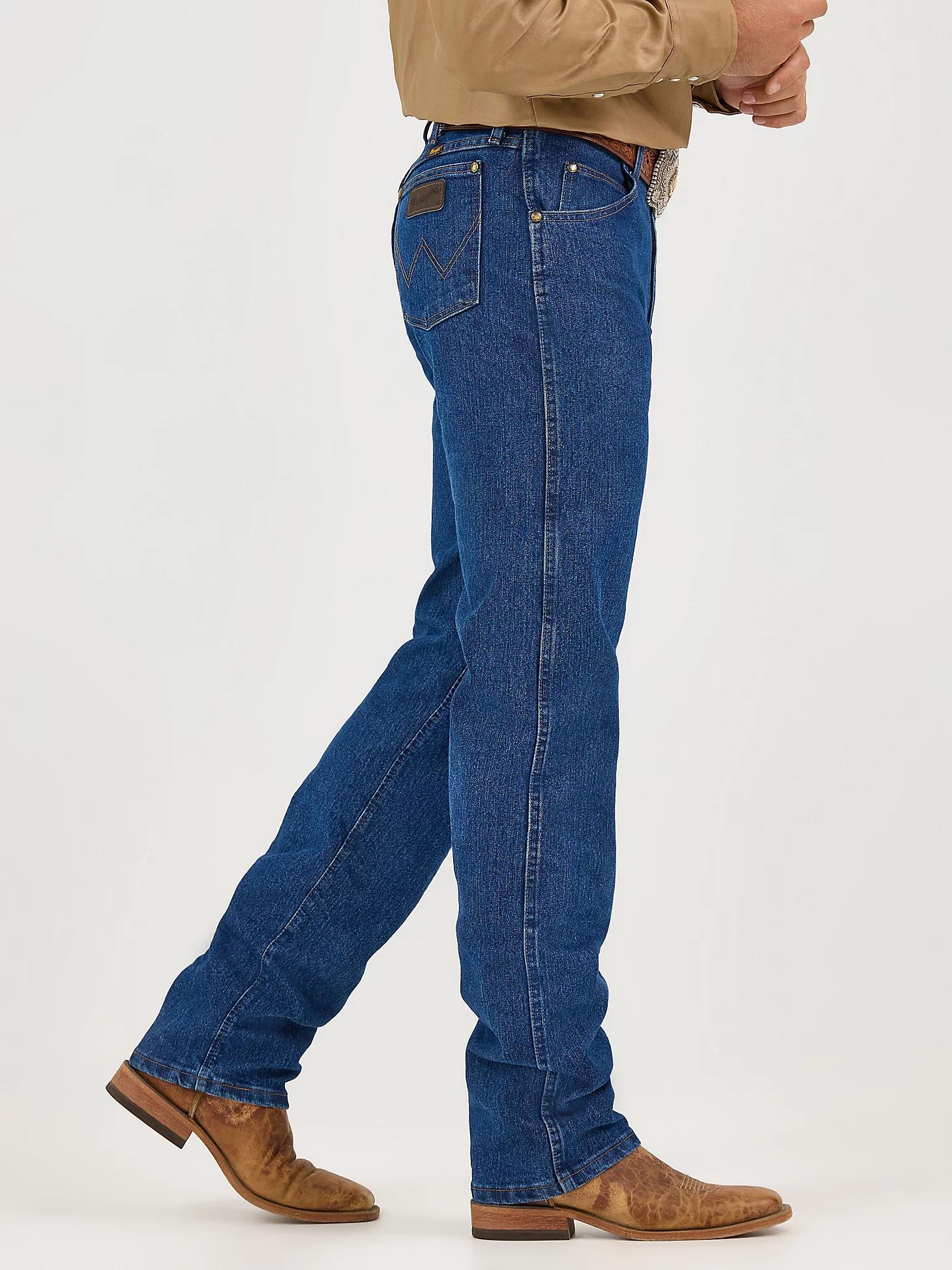 Premium Performance Advanced Comfort Cowboy Cut® Regular Fit Jean | Men's JEANS | Wrangler® Product Image