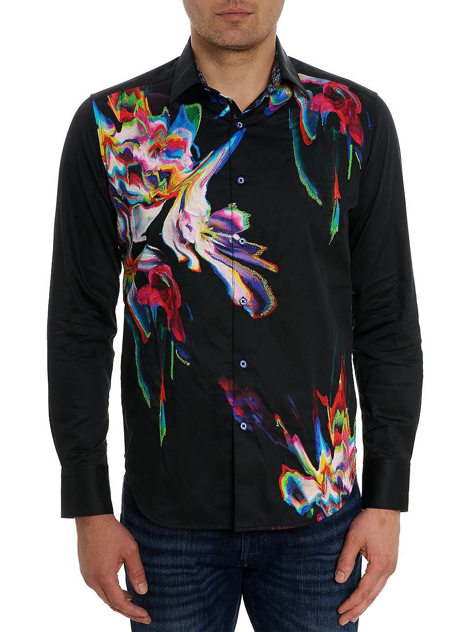 Men's Aurora Graphic Sport Shirt Product Image