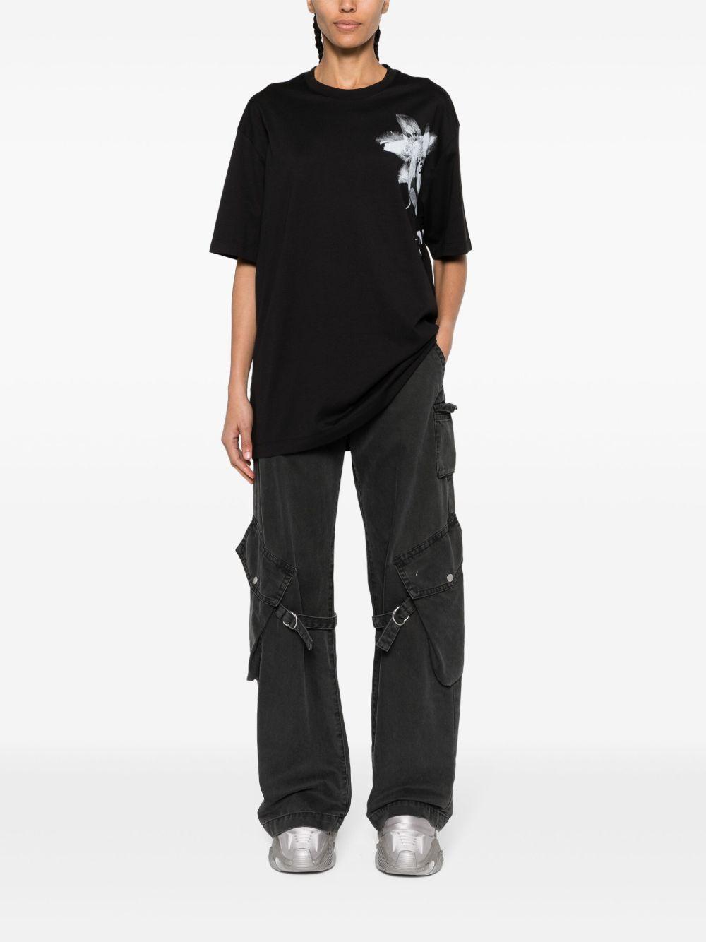 graphic-print cotton T-shirt Product Image