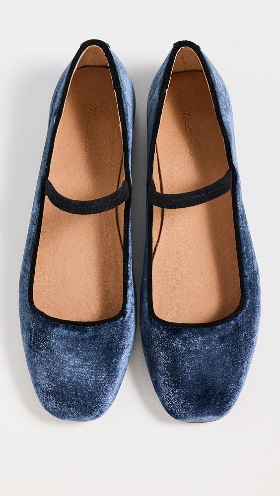 Madewell Greta Velvet Mary Janes | Shopbop Product Image