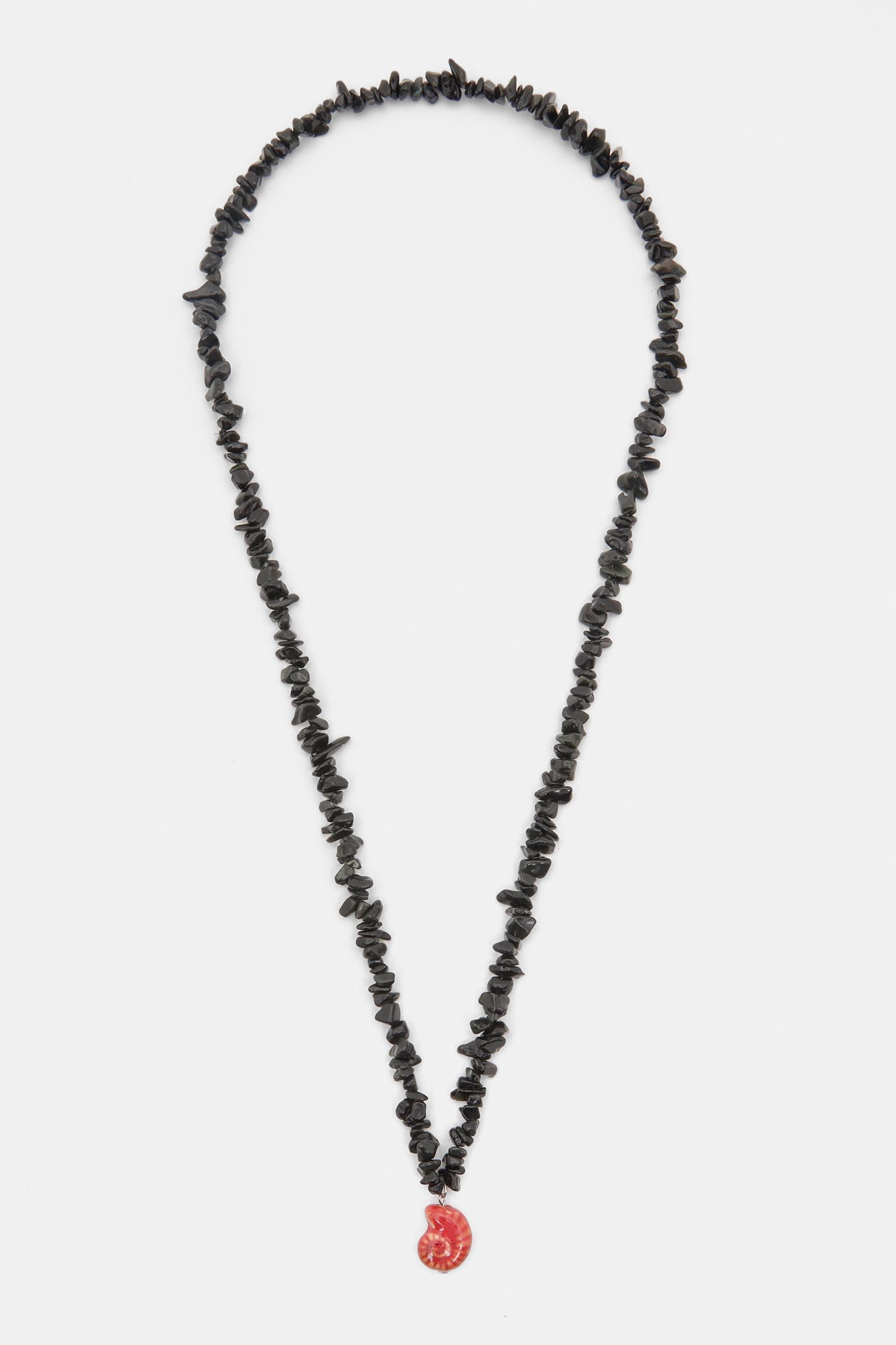 Long ceramic seashell necklace Product Image