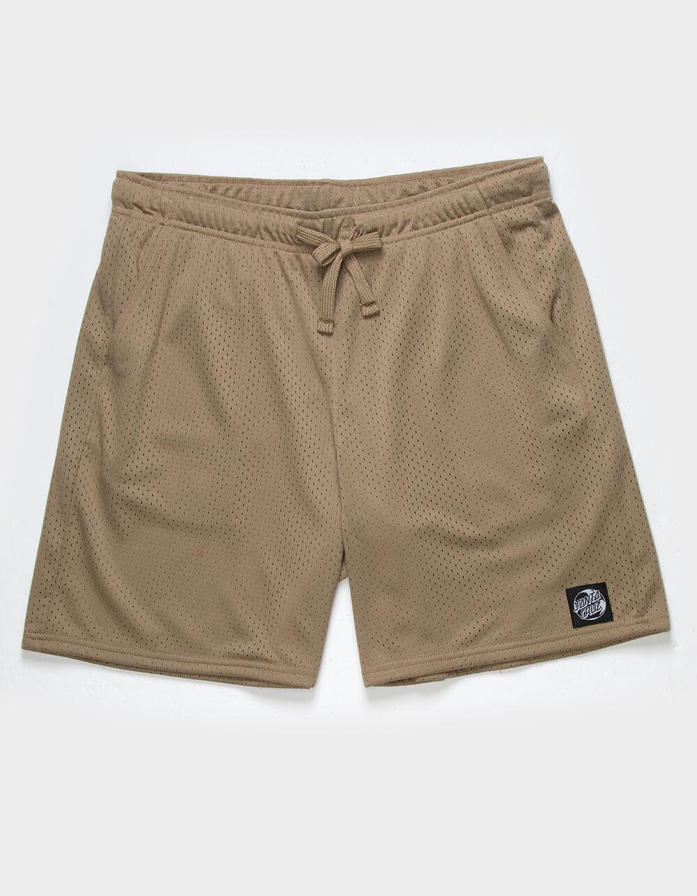SANTA CRUZ Planet Dot Mens Mesh Shorts - GREEN Product Image