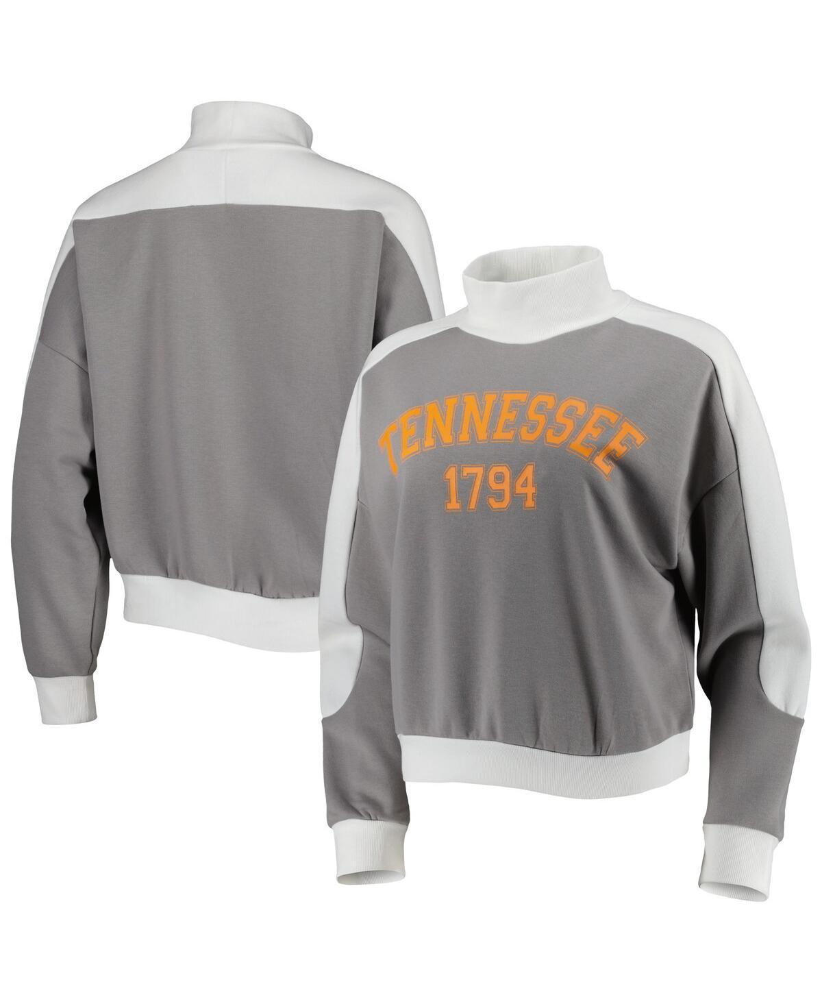 Women's Gameday Couture Gray Tennessee Volunteers Make it a Mock Sporty Pullover Sweatshirt, Size: Large, Grey Product Image
