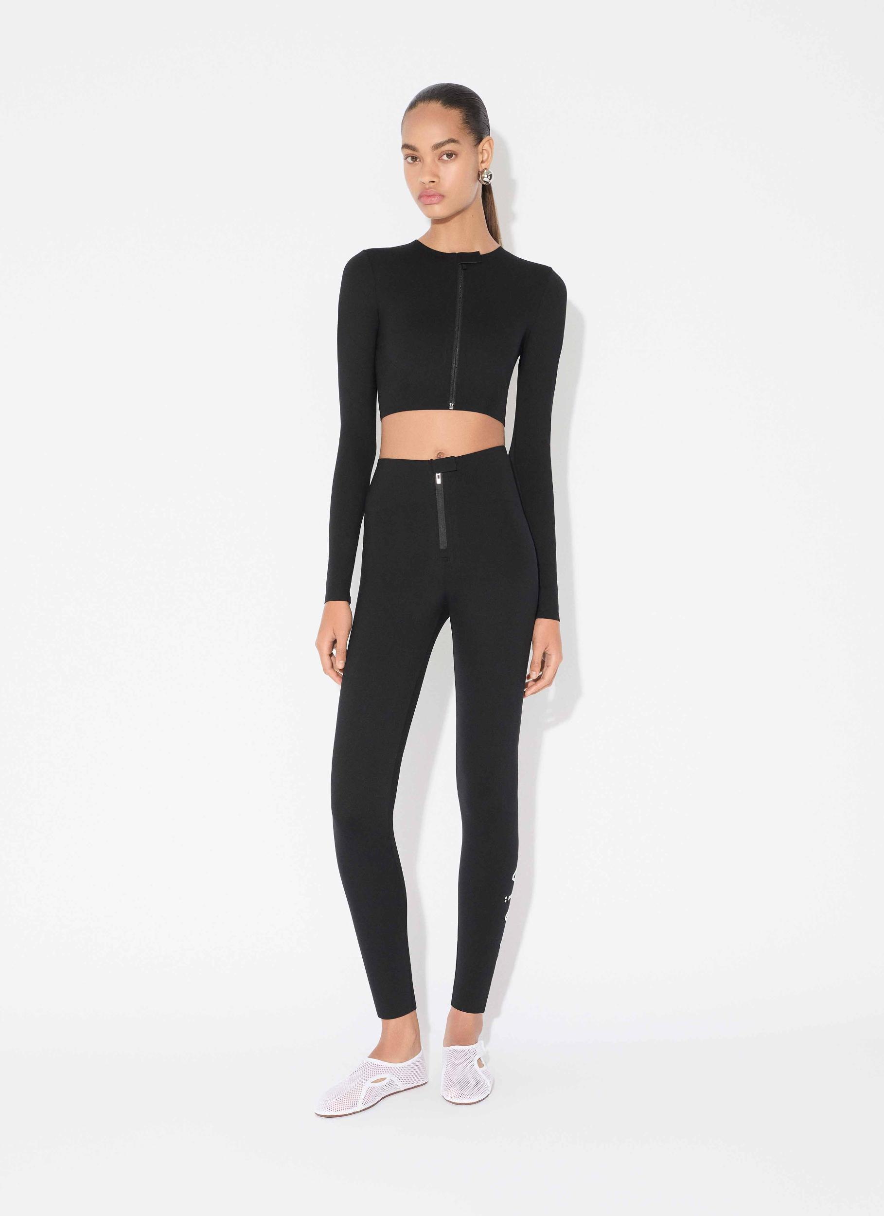 BLACK COMPACT JERSEY TECHNICAL LEGGING Product Image