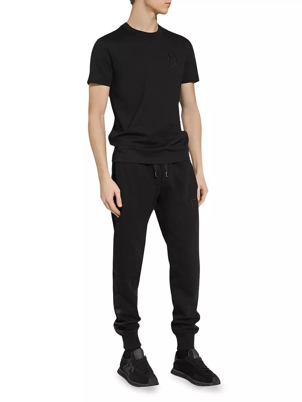 Mens Crewneck T-Shirt in Cotton Product Image