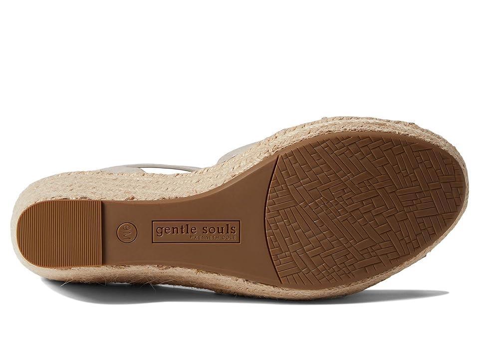Gentle Souls by Kenneth Cole Womens Charli Ankle Strap Espadrille Wedge Sandals Product Image