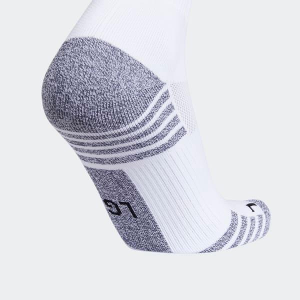 Men's adidas Metro 6 Over The Calf Socks, Size: Large, Black White Product Image