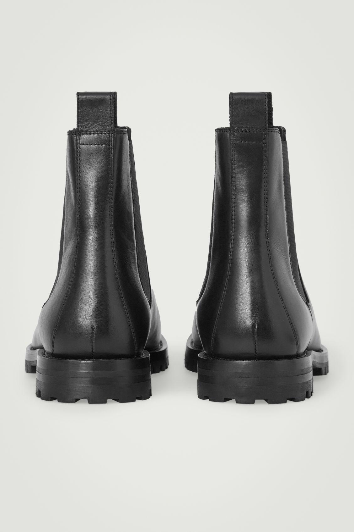 LEATHER CHELSEA BOOTS Product Image