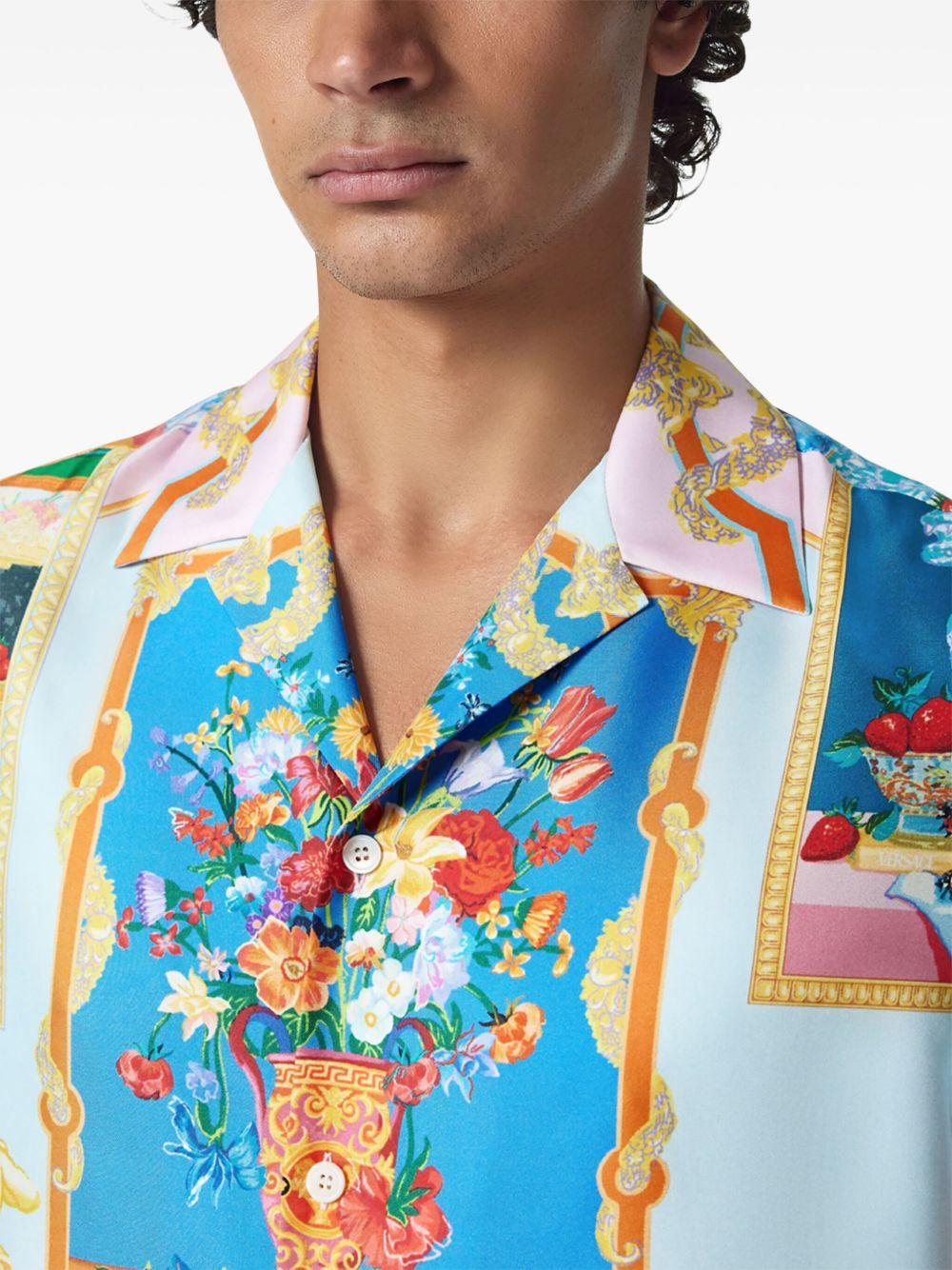 Gallery silk shirt Product Image