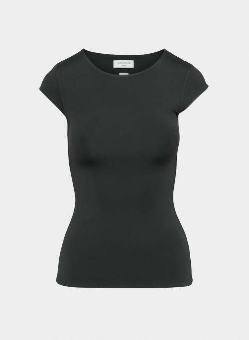 contour capsleeve crew t-shirt Product Image
