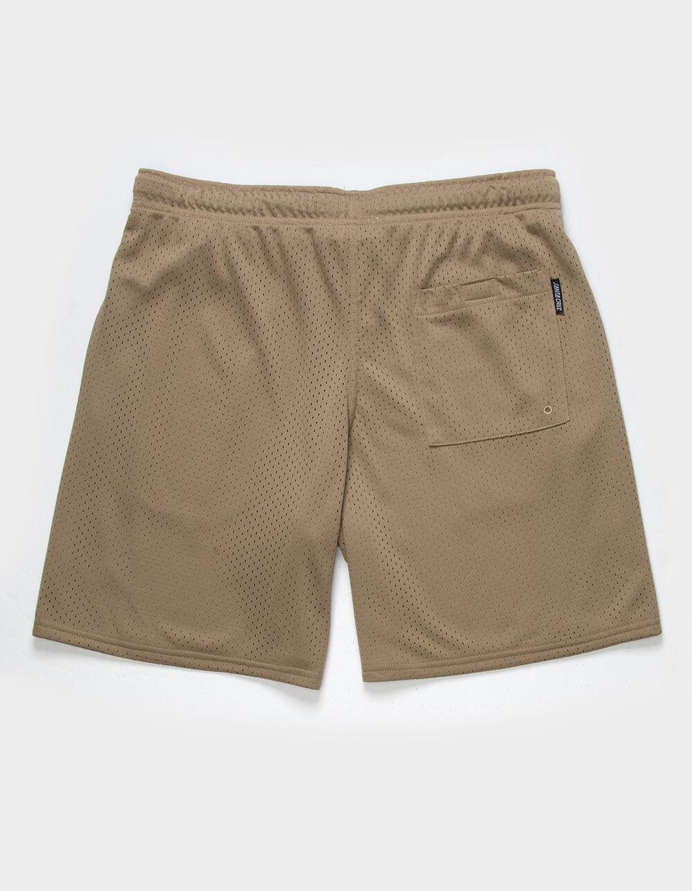 SANTA CRUZ Planet Dot Mens Mesh Shorts - GREEN Product Image
