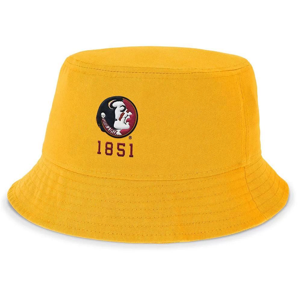 Men's Nike Gold Florida State Seminoles Legacy Apex Bucket Hat, Size: Large Product Image