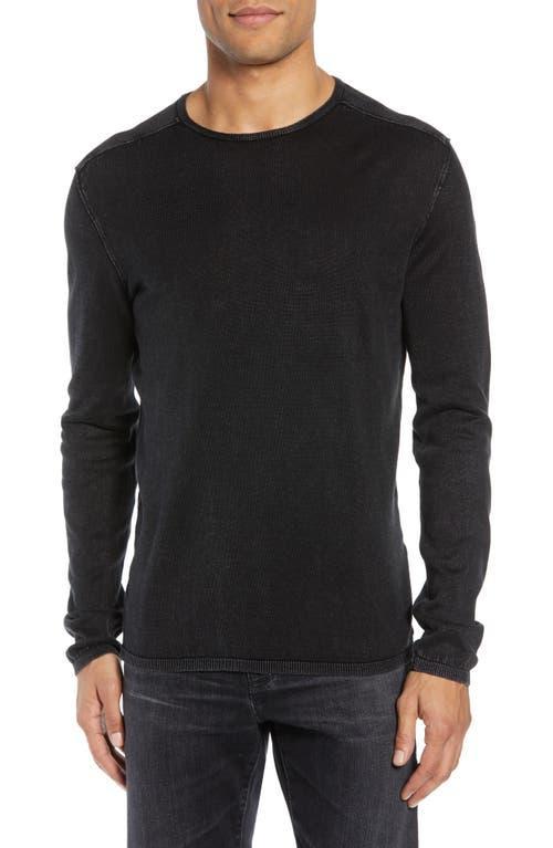 John Varvatos Star Usa Acid-Wash Crewneck Sweater Product Image