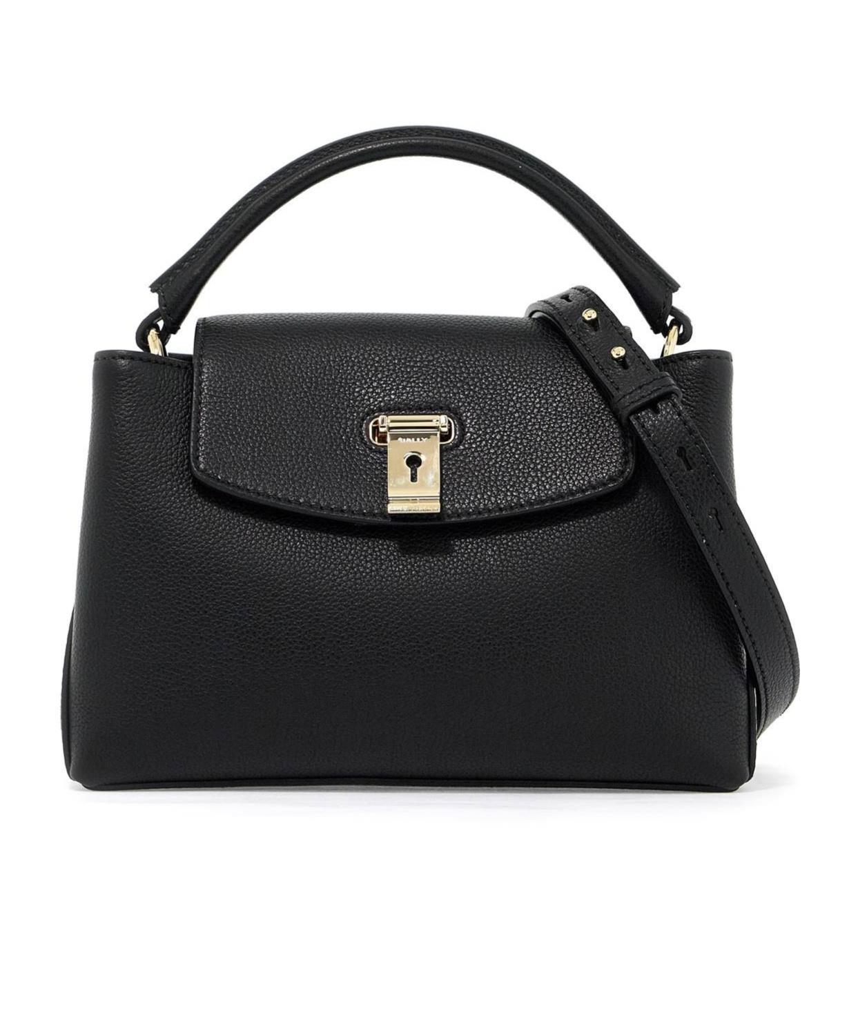 BALLY Handbag Layka In Hammered Leather In Black Product Image