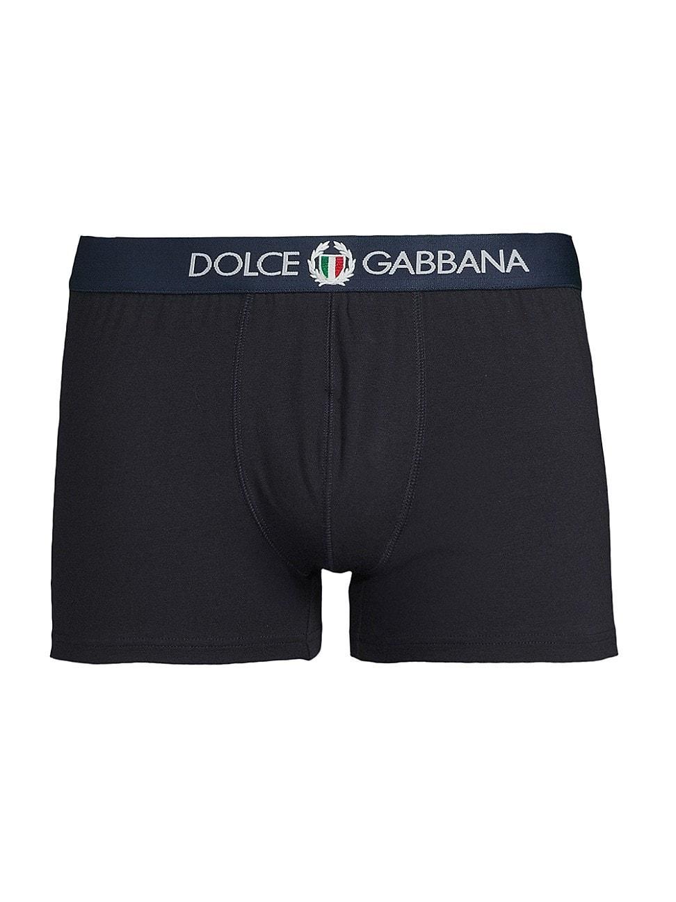 Mens Logo Cotton Boxer Briefs Product Image