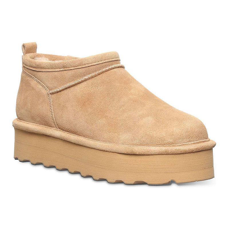 Bearpaw Retro Super Shorty Faux Suede Womens Boots Product Image
