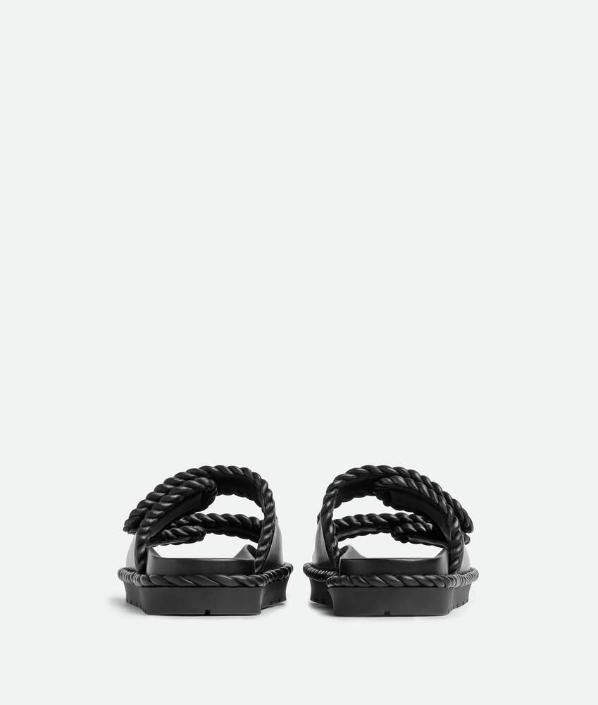 Women's Jack Flat Mule in Black Product Image