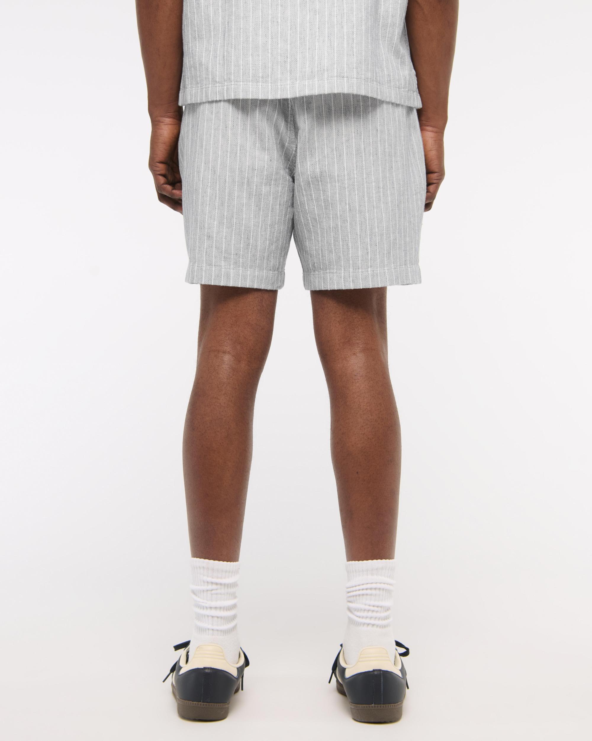 Cotton Texture Pull-On Short Product Image