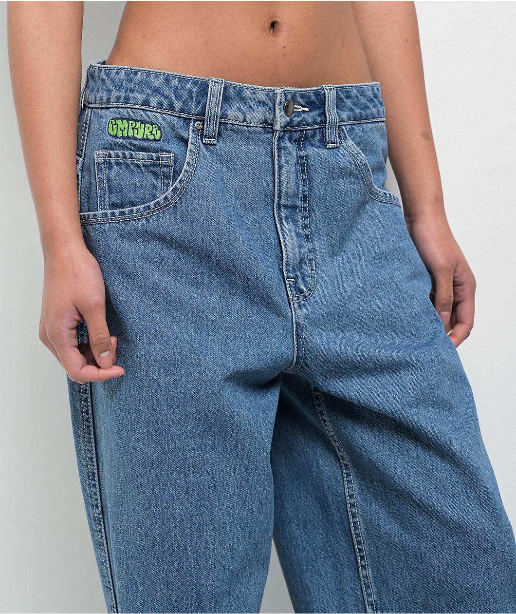 Empyre Extent Billie Low Rise Wide Leg Denim Jeans Product Image