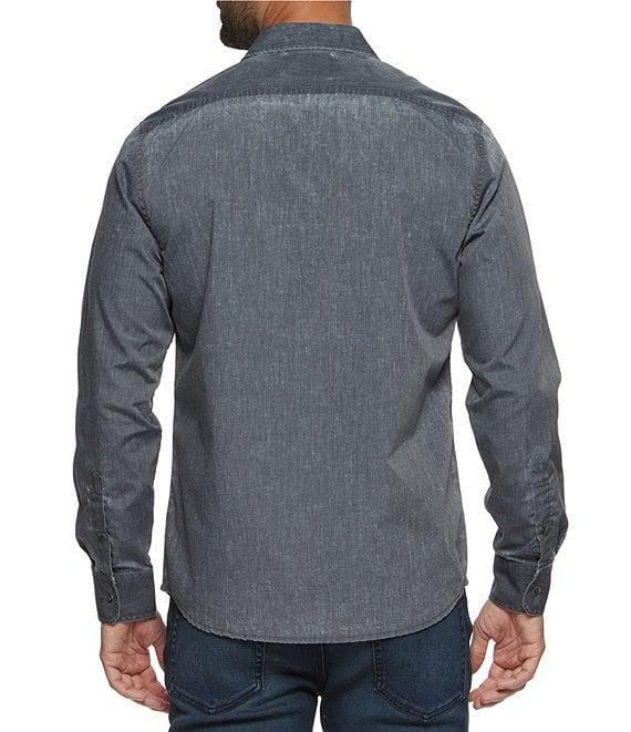 Flag and Anthem Long Sleeve Dallas Vintage Washed Woven Shirt Product Image