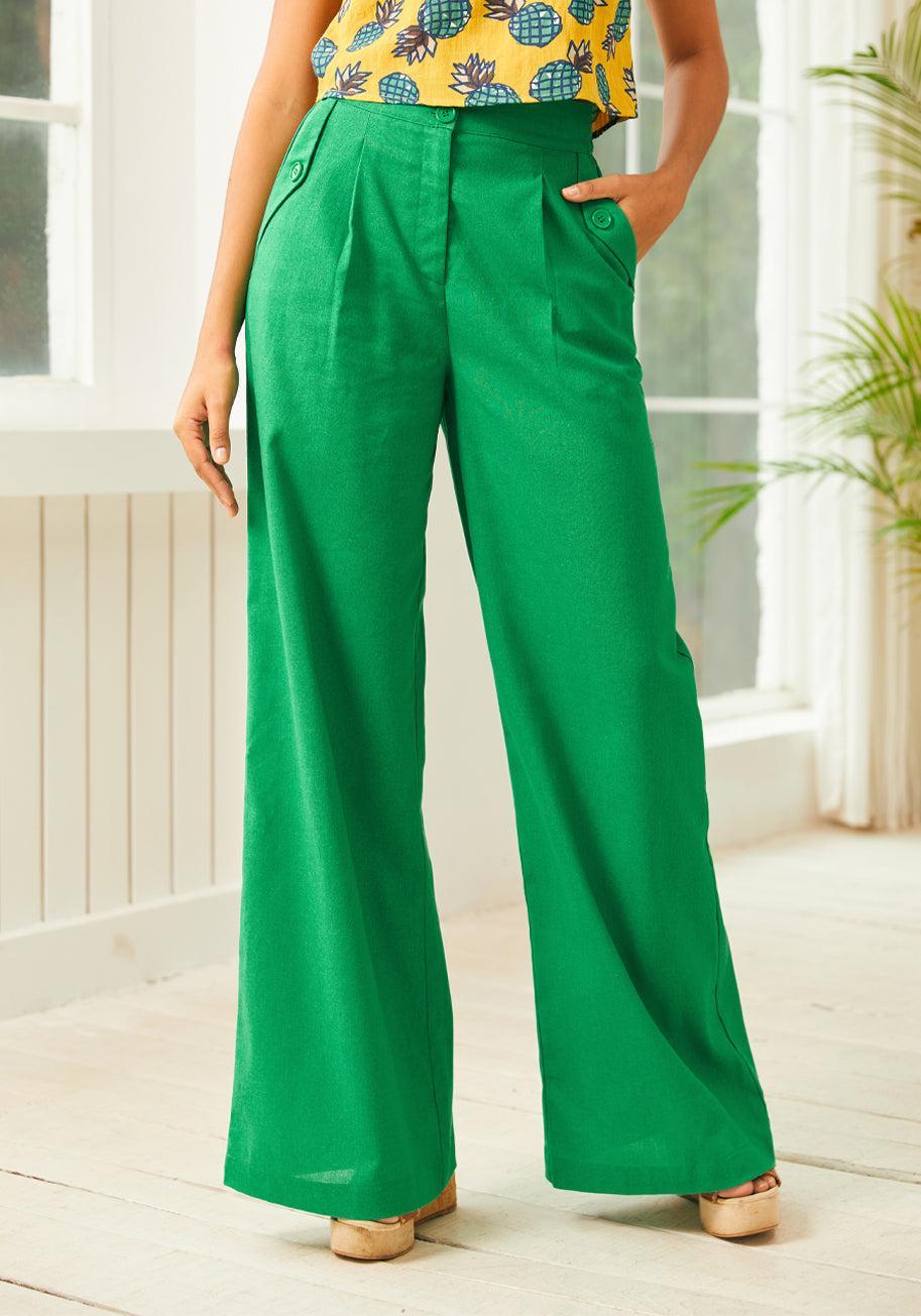 Lazy Afternoon Wide Leg Pants Product Image