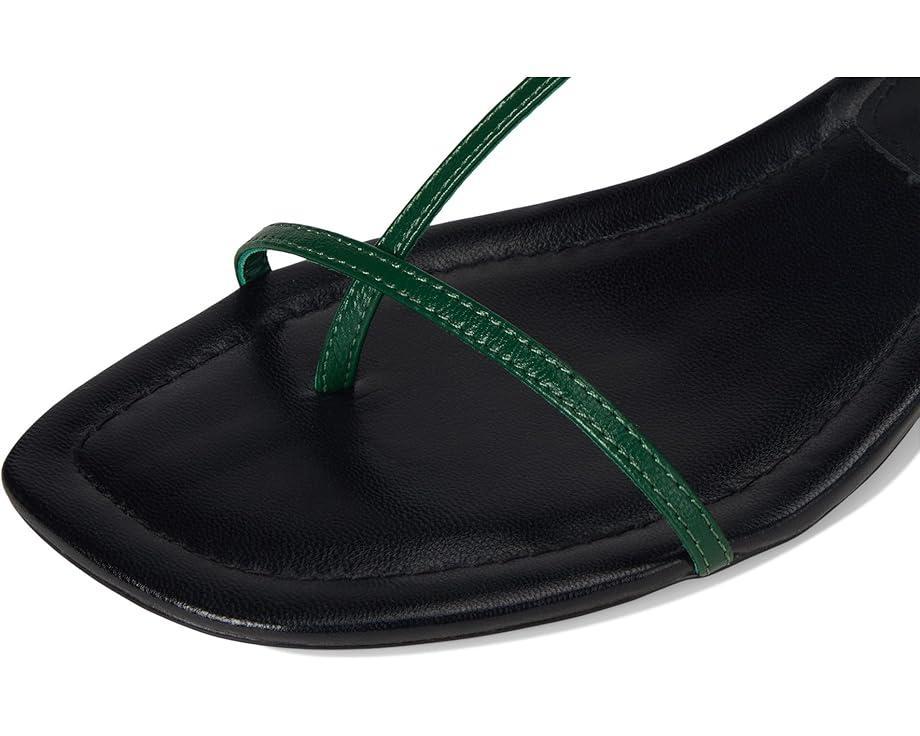Tamia Heeled Thong Sandals - Suede Product Image