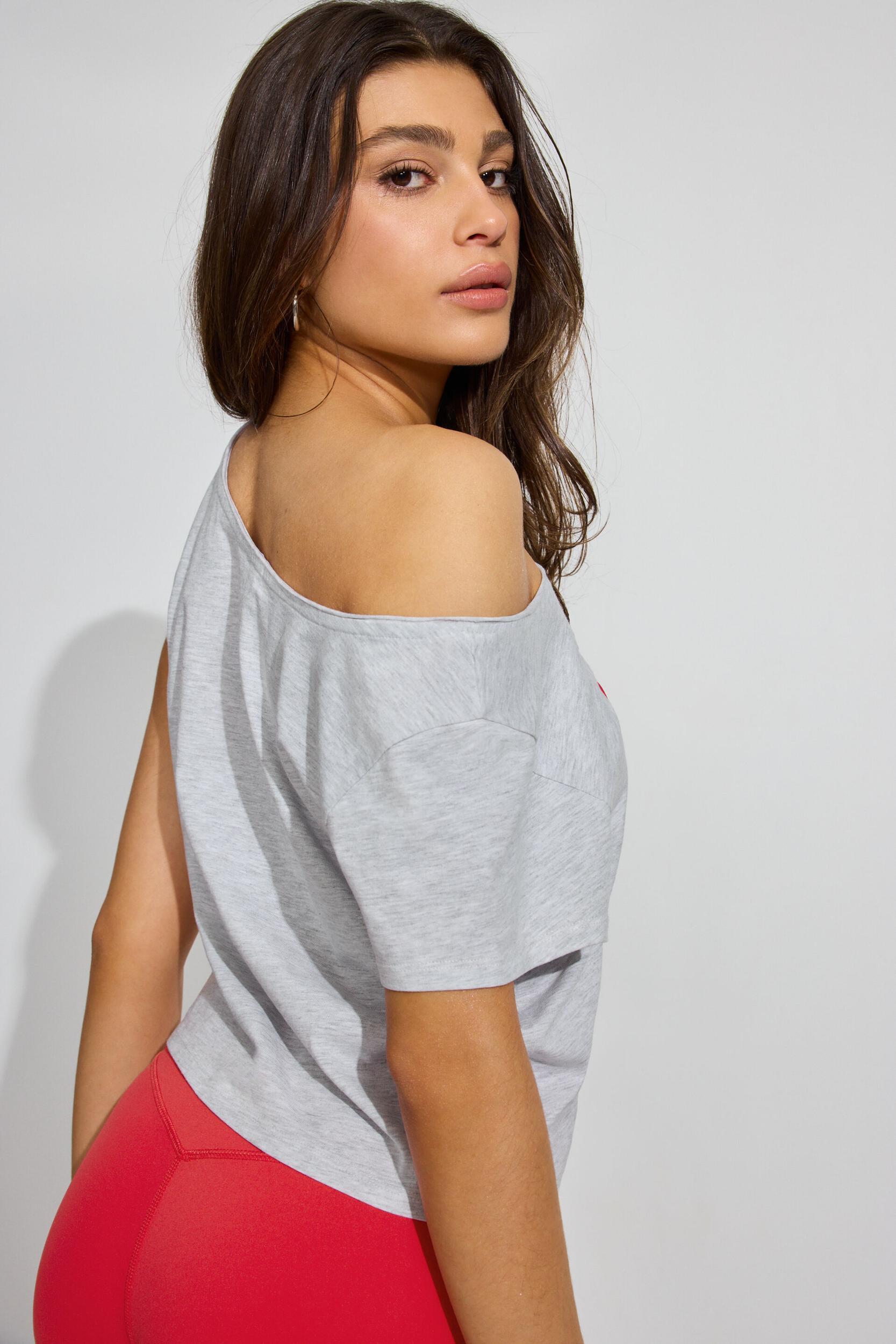 Off Shoulder T Shirt Product Image
