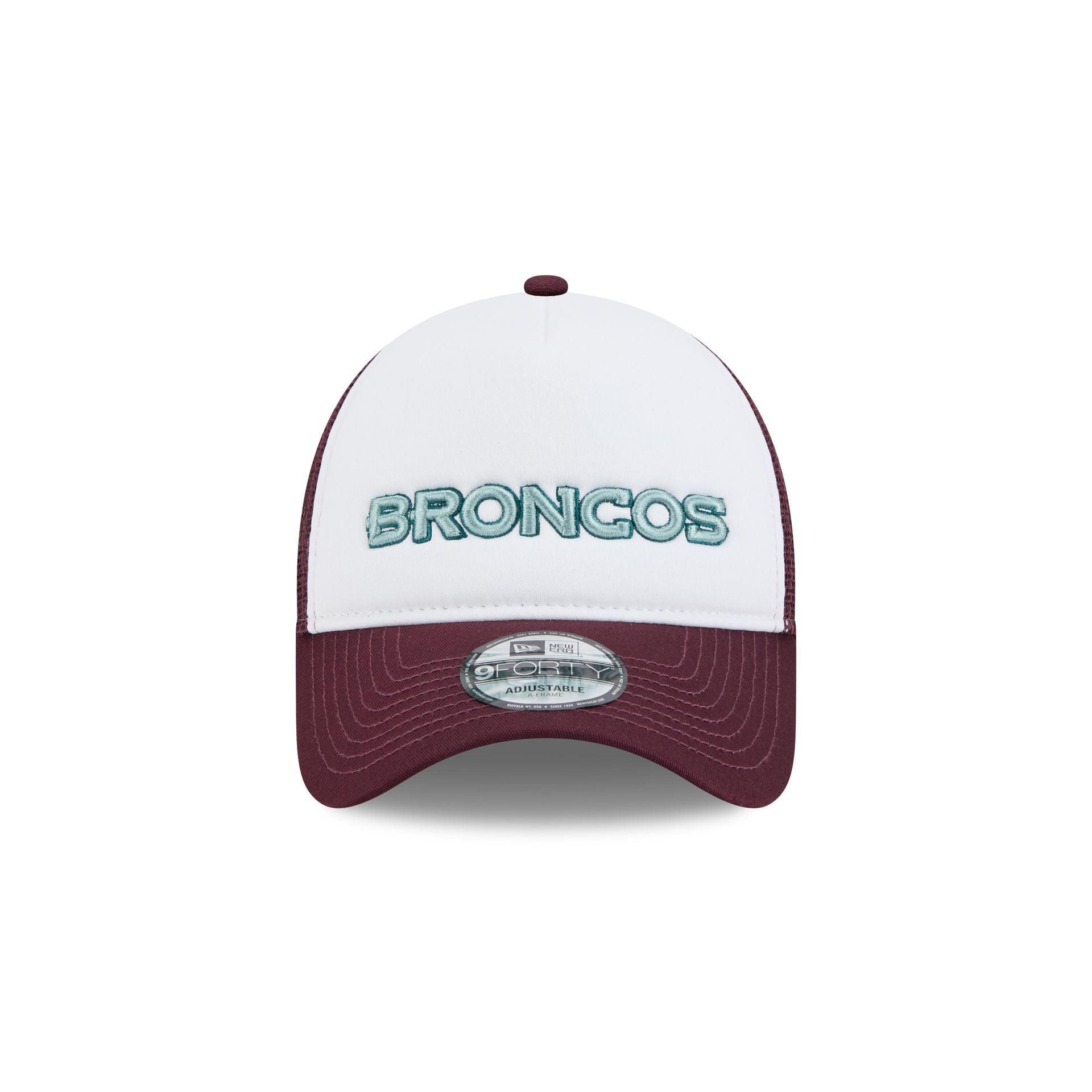 New York Mets Distressed 9FORTY A-Frame Trucker Hat Male Product Image