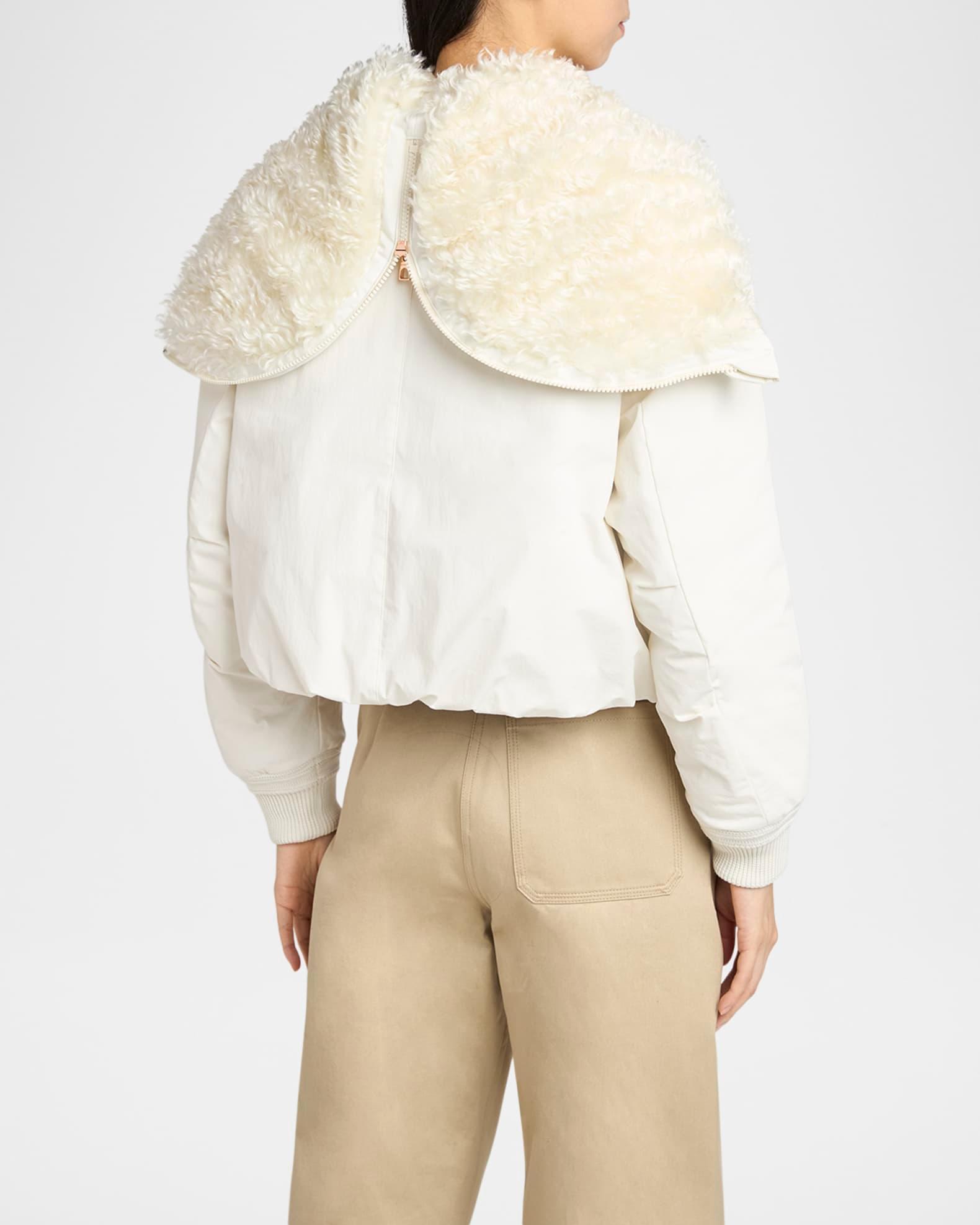 Nisiro Short Down Bomber Jacket Product Image