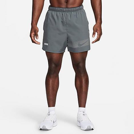 Nike Mens Challenger Flash Dri-fit 5 Running Shorts - Iron Grey/black/black Product Image